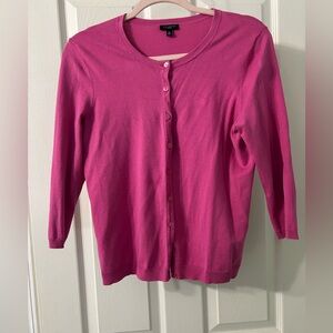 Talbots Pink Women's Cardigan Sweater